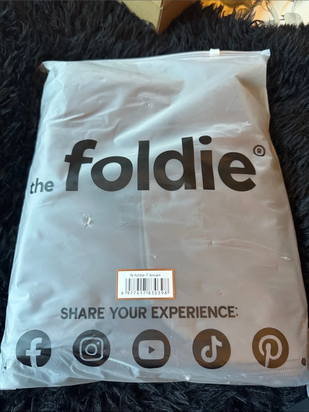 The Foldie Brown Tote - NEW!